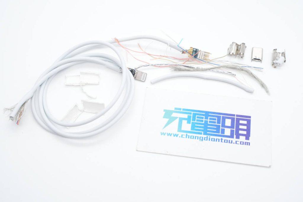 Teardown report: Apple's new USB-C to Lightning cable A2561