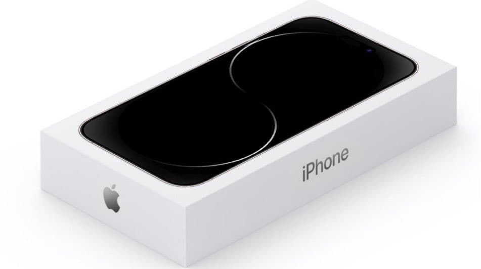 Suspected iPhone 15 Pro packaging box design