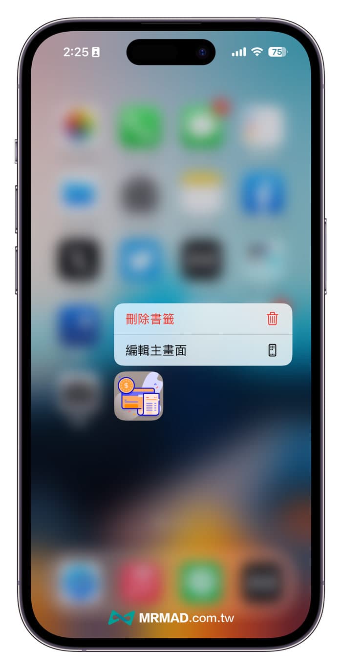 How to Delete iPhone Desktop Shortcut Bookmark App