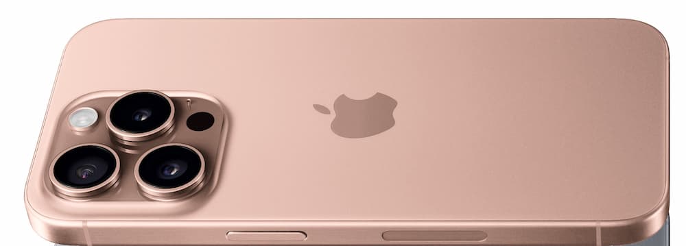 iPhone 16 Pro rose gold (rose titanium)