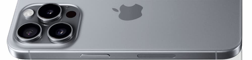 iPhone 16 Pro titanium gray (gray titanium metal)