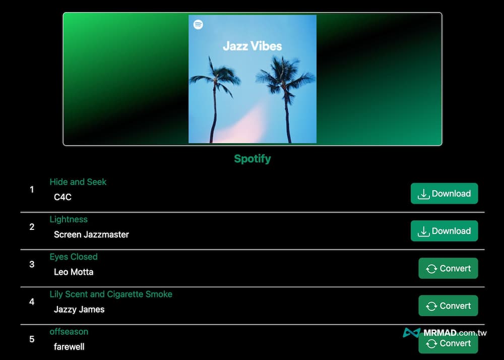 How to convert Spotify albums to MP3 music 1