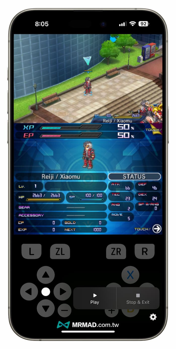 Run 3DS games through iPhone Folium emulator 1