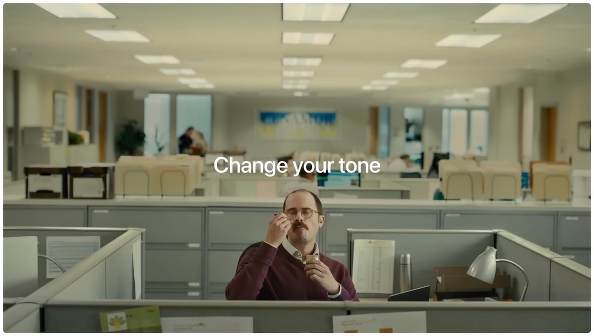 Apple Intelligence | Change your tone | MacBook Pro