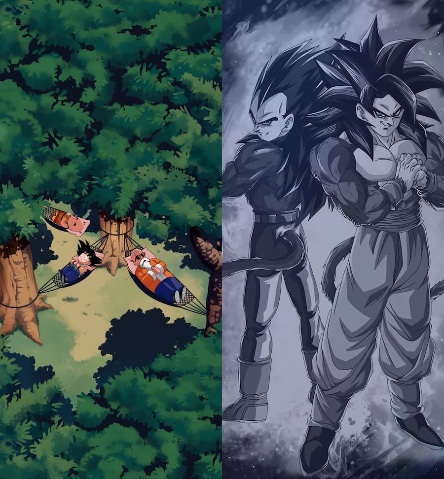 Dragon Ball mobile wallpaper free download (available for iPhone and Android)