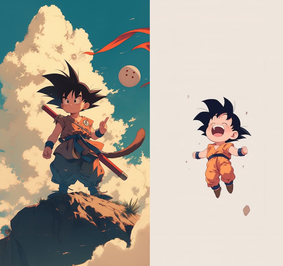 Dragon Ball mobile wallpaper free download (available for iPhone and Android) 8