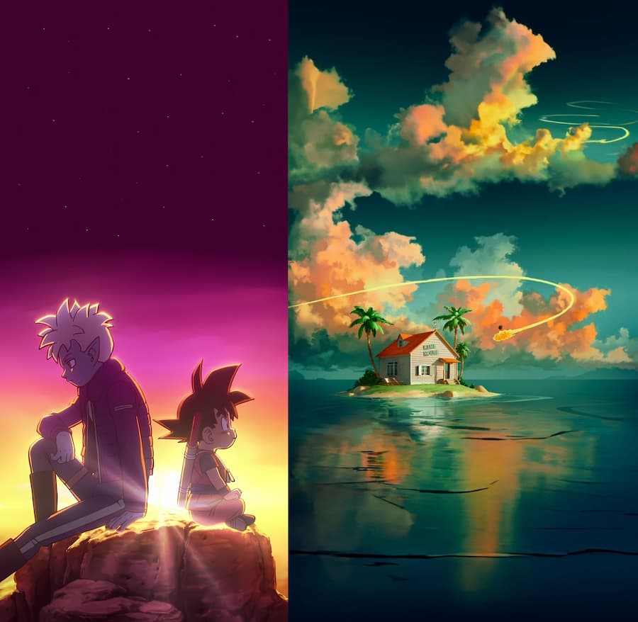 Dragon Ball mobile wallpaper free download (available for iPhone and Android) 9