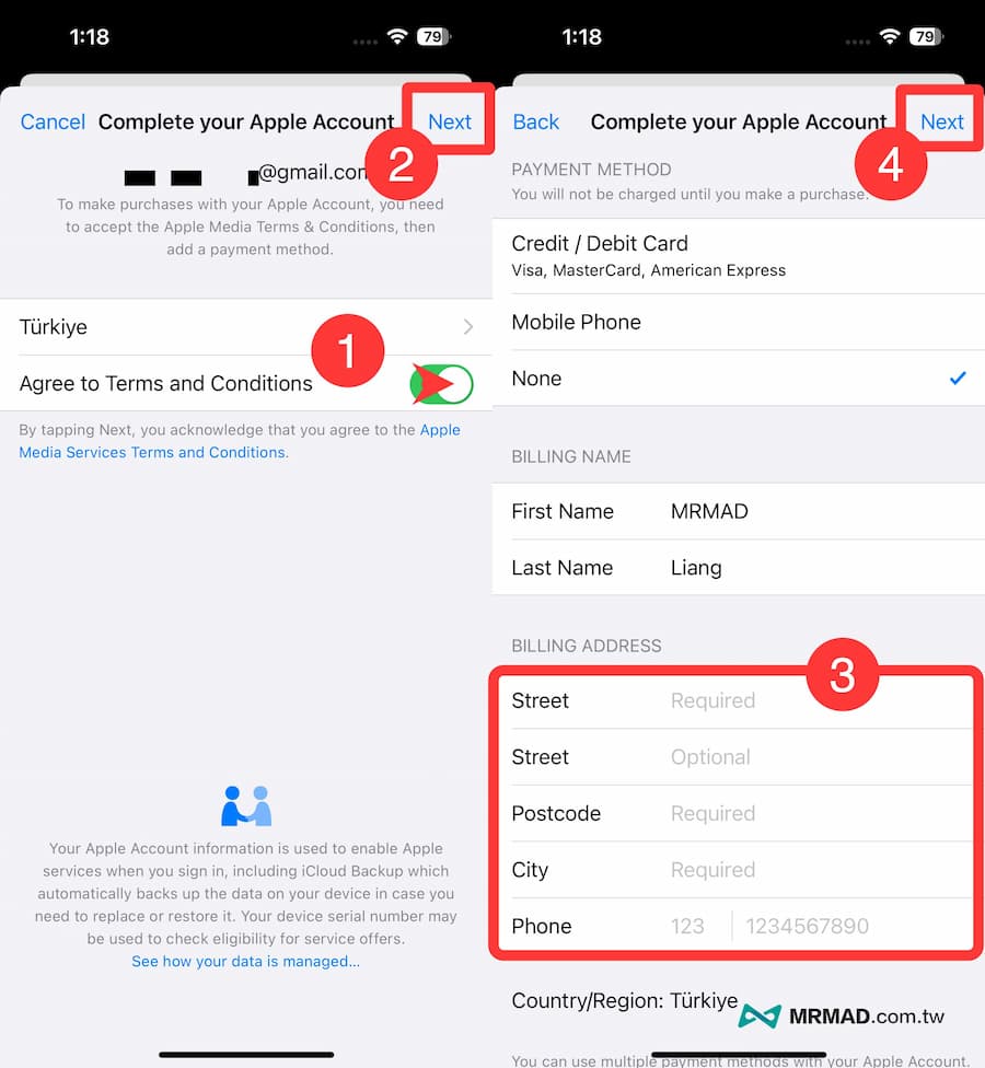 Tutorial on how to subscribe to YouTube Premium across regions in Türkiye 8