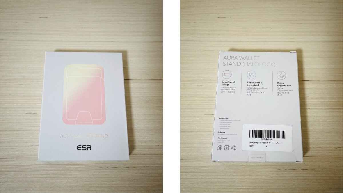 ESR Aura Wallet Stand (HaloLock) 2