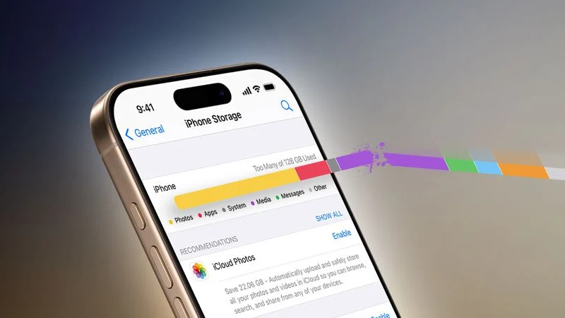 苹果 64GB 时代(2017-2025)宣告结束,iPhone 和 iPad 全系标配 128GB 存储空间