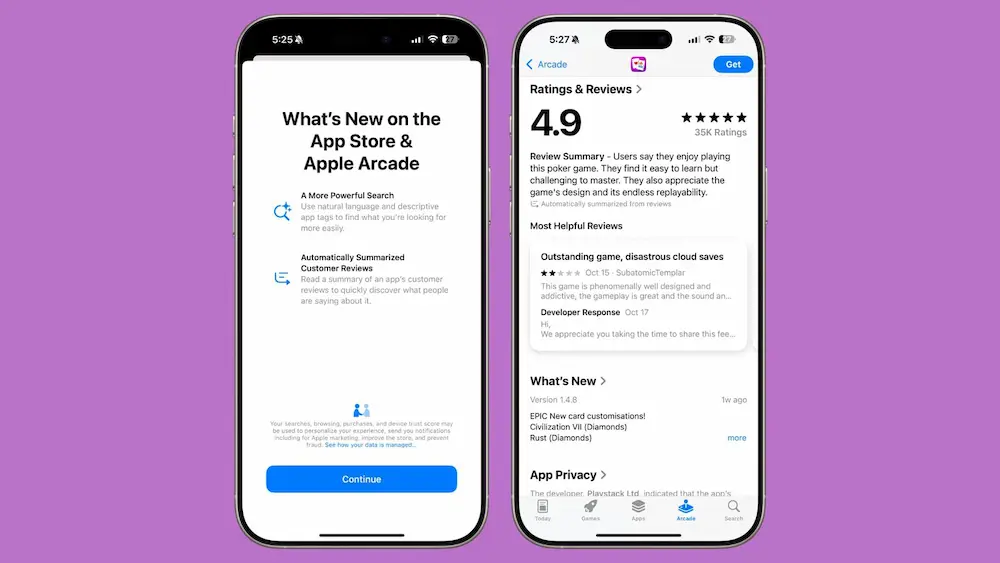app store review summary mechanism a1