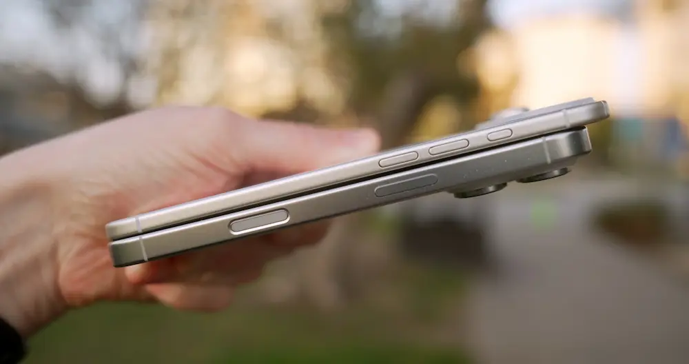 iPhone 17 body thickness slightly increased