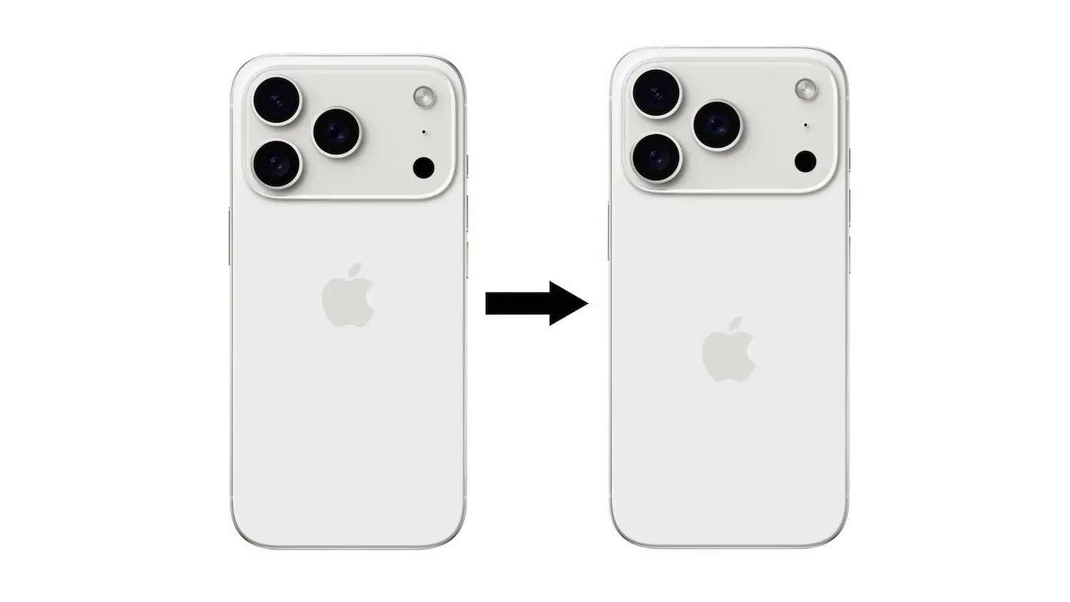 CAD design drawing confirms that Apple logo is readjusted from iPhone 17 Pro 2