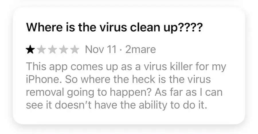 iPhone poisoning warning trap first appears in YouTube ad 1