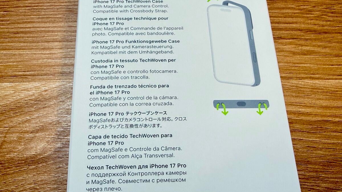Apple Tech Woven Case Review for iPhone17 Pro