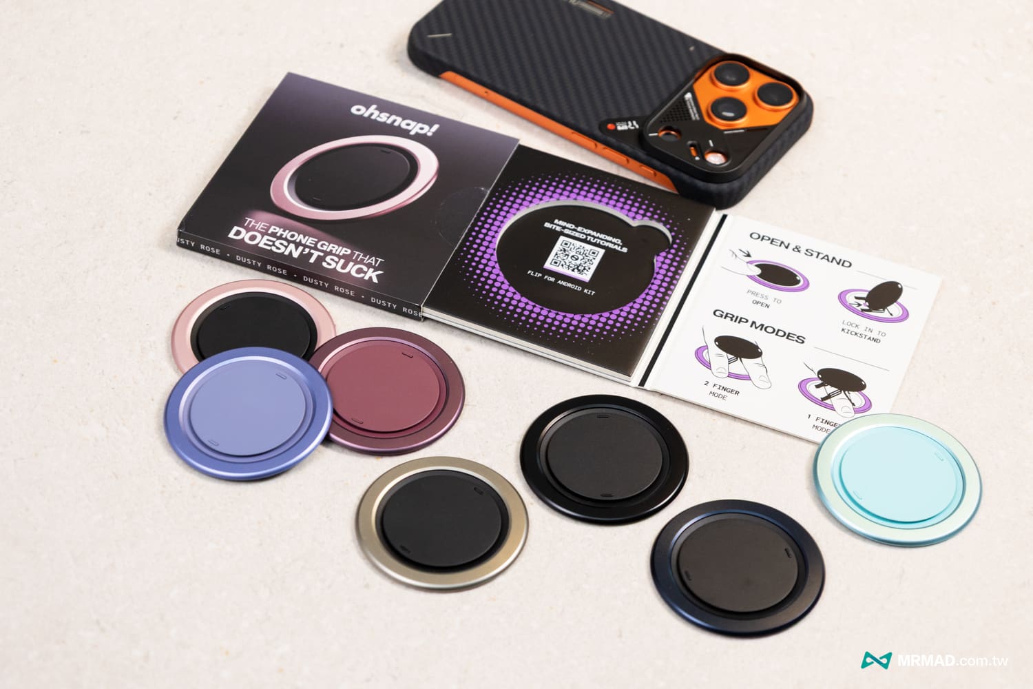 Ohsnap Snap Grip 5 Unboxing 6