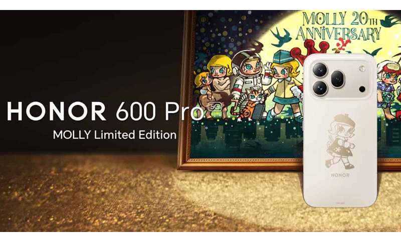 Hong Kong designer role blessing! HONOR 600 series lands in the UK, launching POP MART MOLLY limited edition
