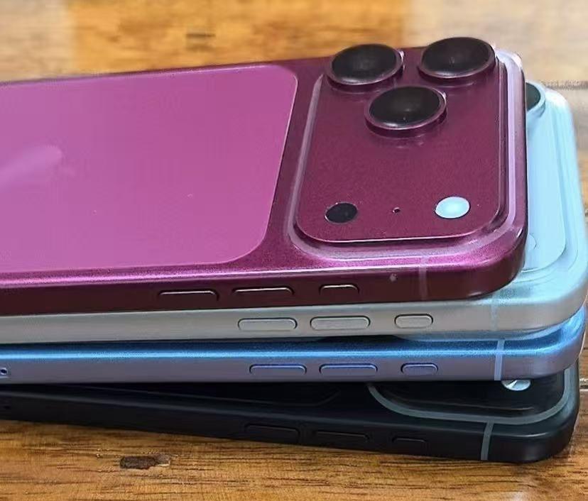 iPhone 18 Pro is the closest to real machine exposure! 4 colors look like this, dark cherry is the most eye-catching