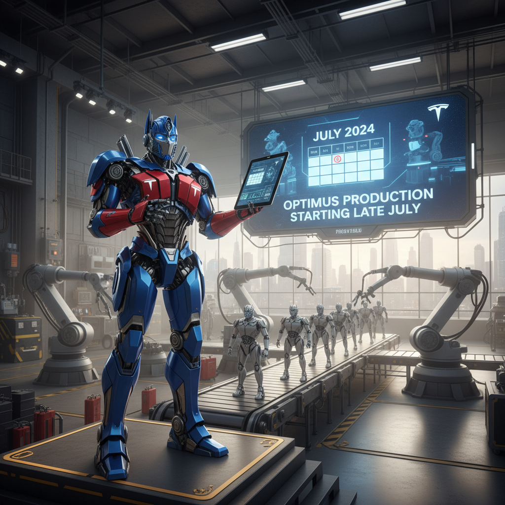 Tesla’s Optimus Production Pivot: Why a Late-July Fremont Start Could Redefine the Robot Timetable