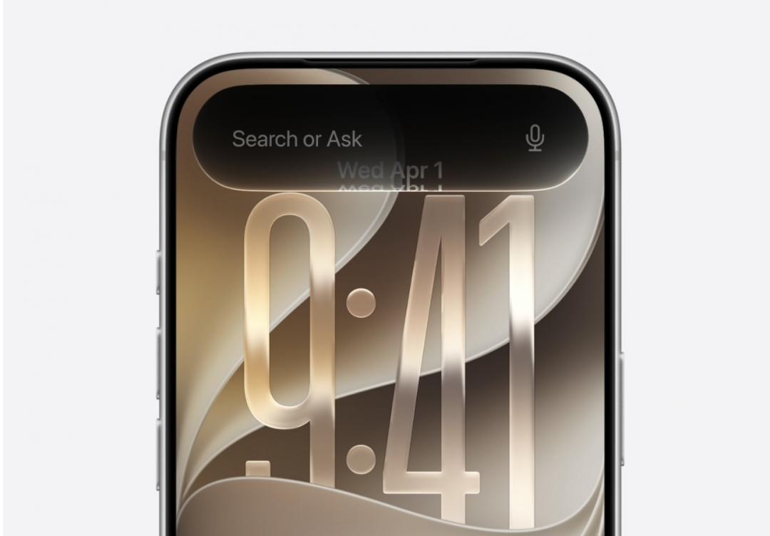 iPhone users can swipe down from the 