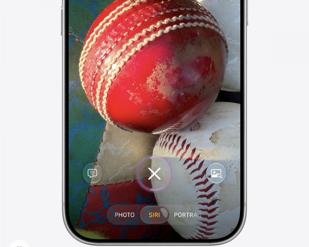 Expanding visual perception, the Siri mode in the Camera App brings new operations to users. (Picture/official website)