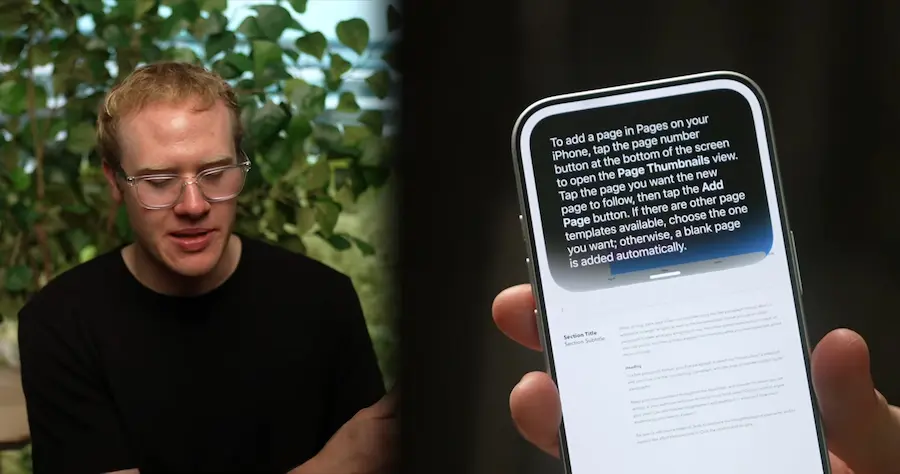 Apple Siri AI Function Test 3: Cross-App Automation and Visual Recognition 3