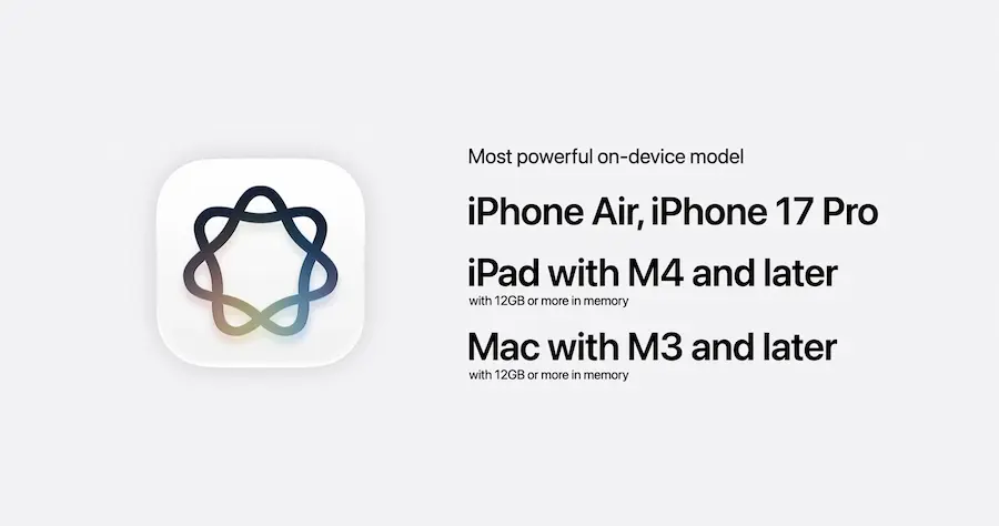 The most powerful device-side Siri AI model triggers controversy over mandatory 12GB RAM grading