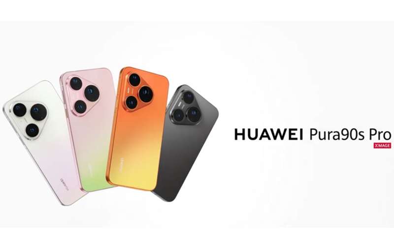 The gradient color body is equipped with a 50MP lens and a large 6000mAh battery. The international version of HUAWEI Pura 90s Pro 5G is released!