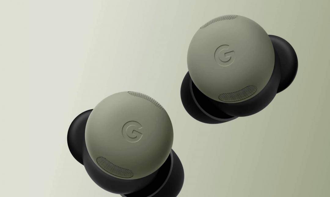 Pixel Buds Pro 2 earphones come in new olive green color. (Picture/official website)