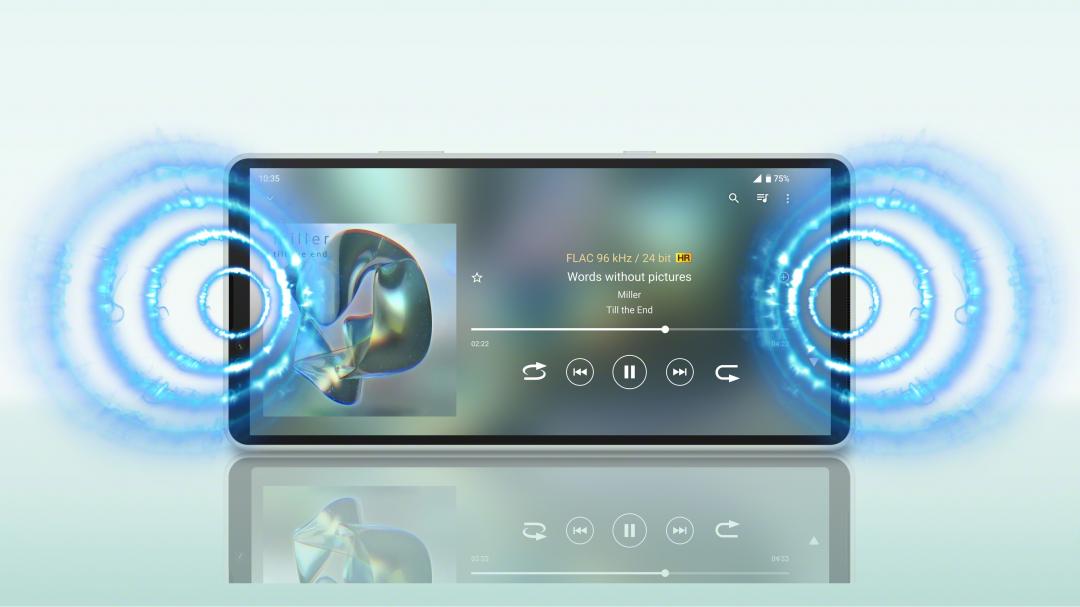 Front stereo dual speakers upgraded. (Photo/Sony)