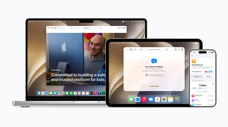 Apple child safety features hero artwork