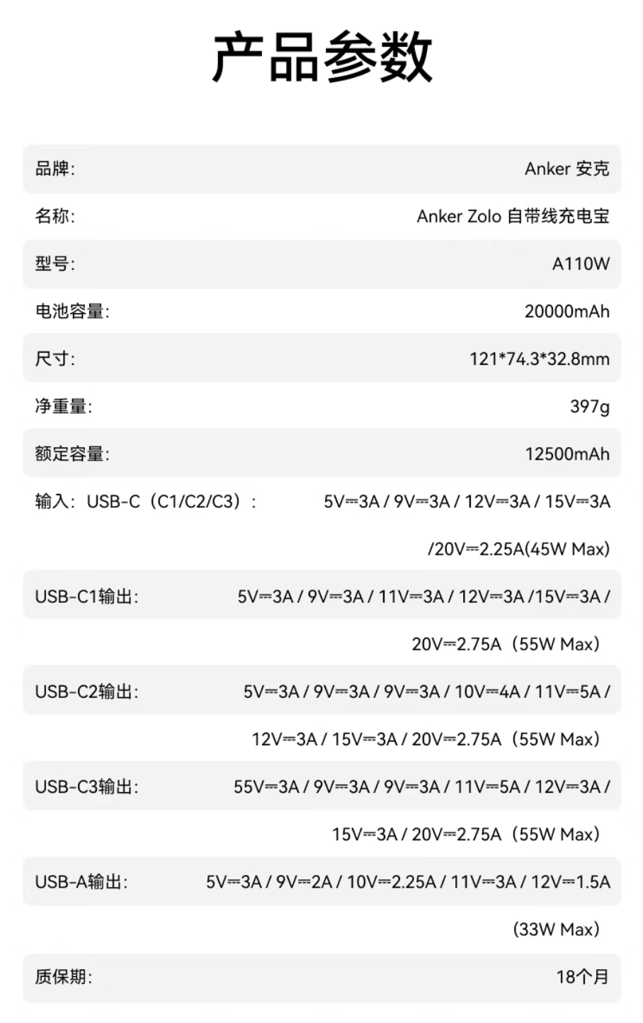 安克 Anker Zolo 自带线 2026 新国标充电宝上市:支持 iPhone 灵动岛动画、适配小米 / 华为协议,299 元