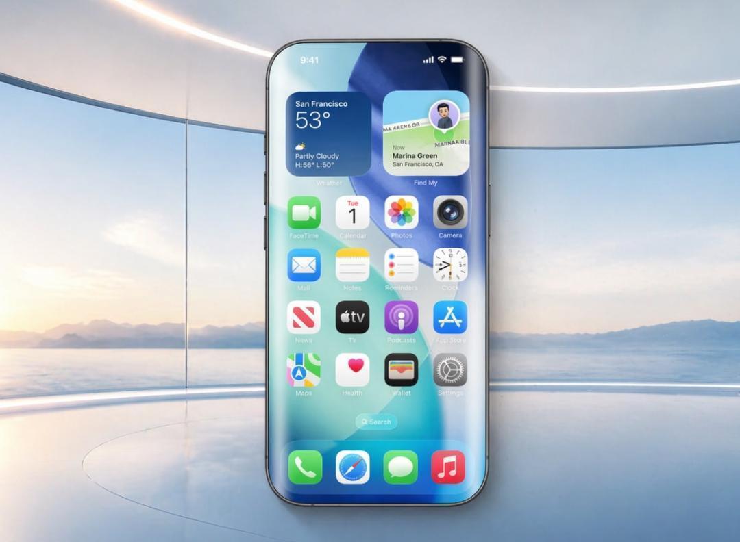 It is rumored that the 20th anniversary iPhone is the real innovation. (Picture/This is only a picture circulated on the Internet)