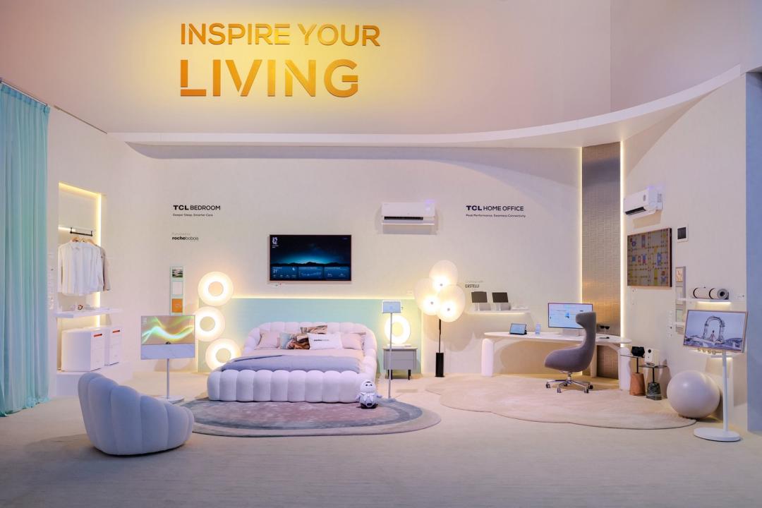 TCL demonstrates smart home life scenarios at IFA 2026. (Photo/TCL)