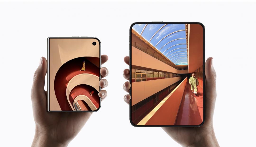 iPhone Duo emphasizes being easy to hold with one hand. (Picture/official website)