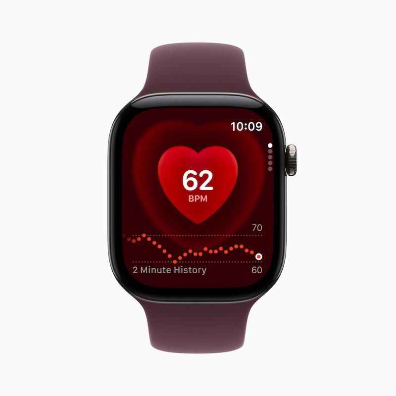 Apple Watch Series 12 is equipped with the new S11 chip and redesigned Health Sensing System. (Photo/Apple)