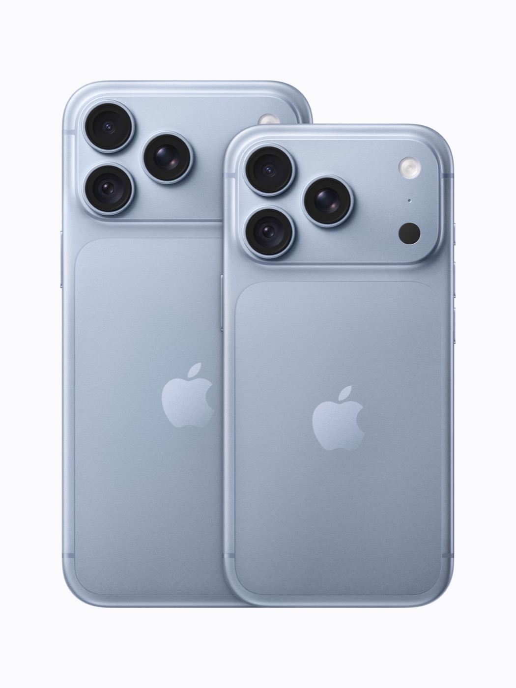 iPhone 18 Pro Max and iPhone 18 Pro glacier from Apple Newsroom