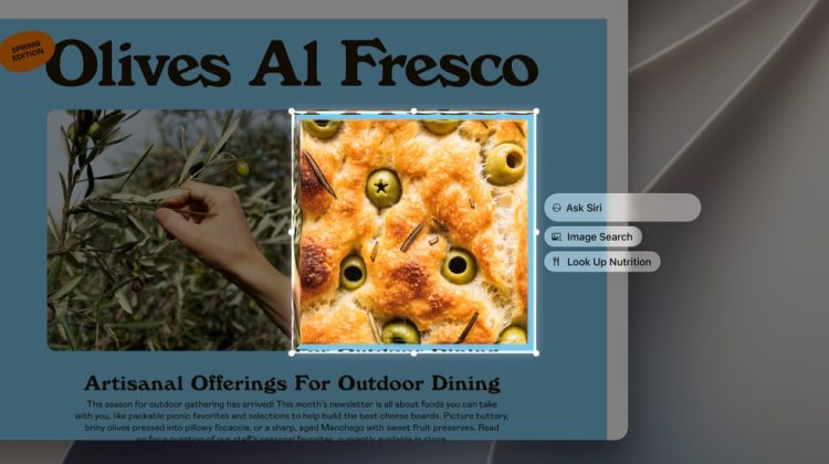 macOS Visual Intelligence on Mac from Apple Newsroom