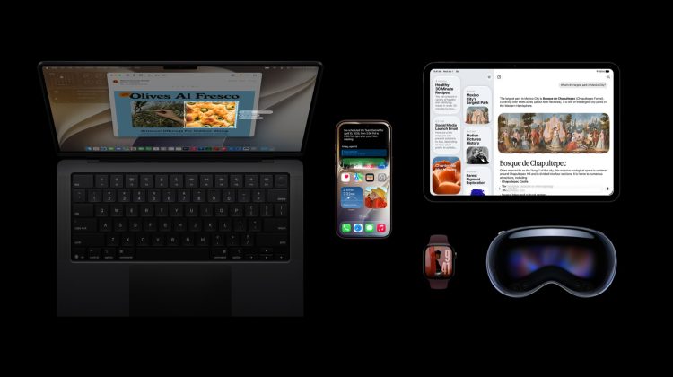 Apple software platforms availability hero from Apple Newsroom