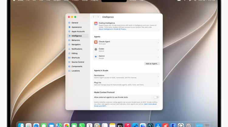 Xcode agents in Xcode 27