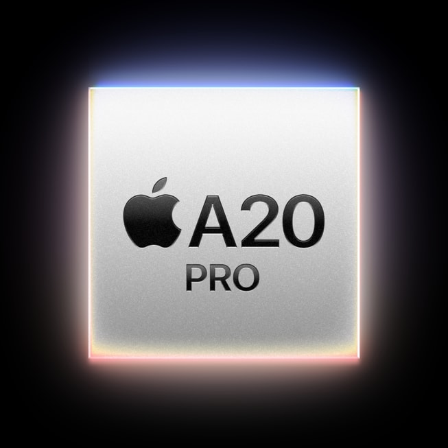 A20 Pro chip graphic from Apple Newsroom