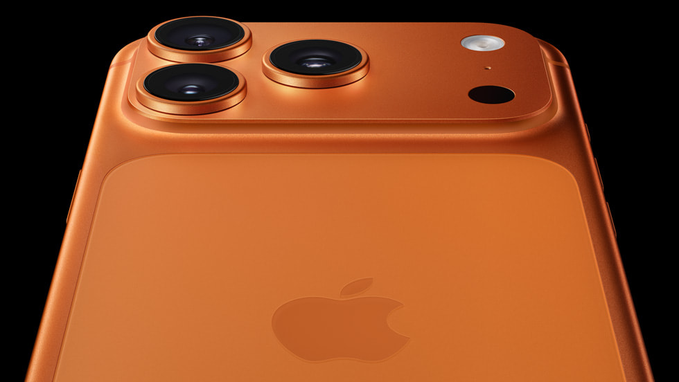 iPhone 17 Pro camera close-up from Apple Newsroom