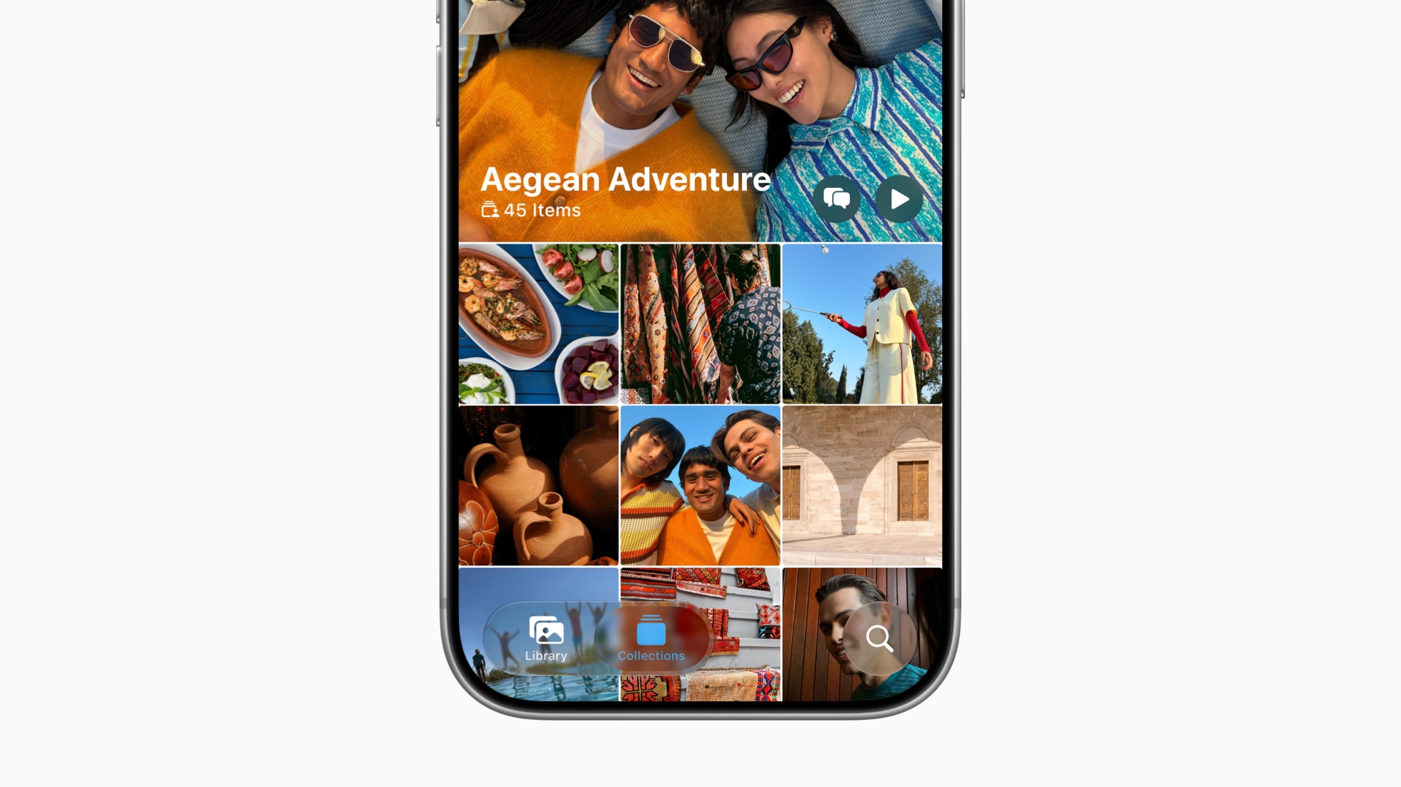 iCloud Shared Album sharing UI from Apple Newsroom