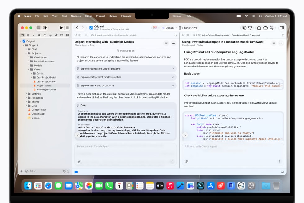 Xcode agentic coding