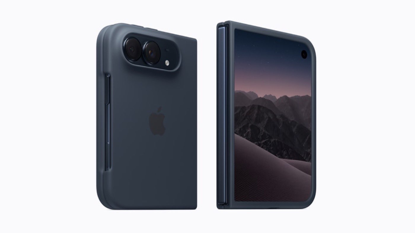 iPhone Duo Case in navy blue